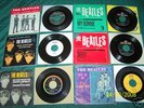 BEATLES-6 EARLY PICTURE SLEEVES & RECORDS NON-CAPITOL