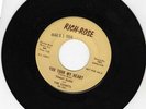 TOMMY BURK &COUNTS -YOU TOOK MY HEART on RICH ROSE 1003