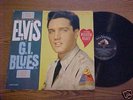 Rare Elvis Presley GI Blues W/ Wooden Heart Sticker Lp