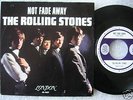 ROLLING STONES 45 near mint NOT FADE AWAY Beatles lp