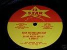 GRAND MASTER CHILLY-T / ROCK THE MESSAGE RAP 12