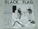 BLACK FLAG Nervous Breakdown,1st Press Different Cover