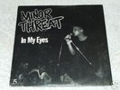 MINOR THREAT In My Eyes, DISCHORD Gloss Cover 1st Press