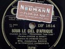 JOSEPHINE BAKER w/ COMEDIAN HARMONISTS Col. DF 1814 78'