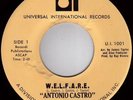 Soul Funk 45 Antonio Castro on Universal Int’l