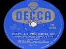 BRENDA LEE-78-That's All You Gotta Do-VRARE-SA-EXC COND
