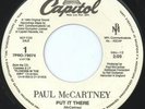 BEATLES Paul McCartney Put It There Rare 1989 Promo 45