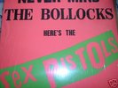 SEX PISTOLS*NEVER MIND THE BOLL***Proof Record Unplayed