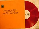 FRANK ZAPPA -HOT RATS AT THE OLYMPIC -RED  VINYL RARE