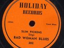 POST WAR BLUES 78 -SLIM PICKENS (EDDIE BURNS) DETROIT
