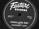 RARE POST WAR BLUES 78 -SCHOOLBOY CLEVE -LOUISIANA '54