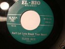 ELDON RICE on EL-RIO 413 REAL ROCKABILLY 45 RPM