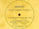 LOLA BOBESCO / RISTENPART Mozart Symphony DF 730037
