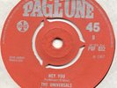 THE UNIVERSALS*HEY YOU*I CAN'T FIND YOU*MOD MONSTER*45