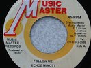 Witty- Echo Minott Follow Me BOOM Rare LISTEN