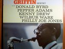 JOHNNY GRIFFIN SEXTET RARE ORIG'57 RIVERSIDE MONO LP/DG