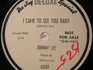 Johnny Lee/John Lee Hooker I Came To See You Baby PROMO