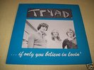 TRYAD If Only You Believe 1972 Private Folk Psych LP EX