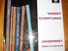 SXL 2112 ERNEST ANSERMET WEBER Overtures UK 1st WB Blue