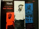 THELONIOUS MONK Plays Ellington 1955 RIVERSIDE Rare LP