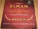 Bruch no.2  Mischa Elman violin  Fistoulari  Decca 10