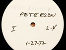 OSCAR PETERSON UNRELEASED TEST PRESSING PRST-24011 LP