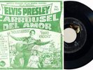 Elvis PERU 1965 Roustabout/Hard Knocks 45 PS WOW WOW