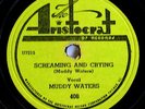 MUDDY WATERS *Rare Blues 78 ARISTOCRAT RECORD LABEL 406