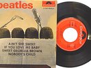 BEATLES - AIN T SHE SWEET - RARE EP FRENCH POLYDOR PS