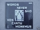 Vos Cantu Monemus Rare Private Press Hippie Folk