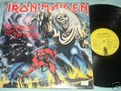 IRON MAIDEN - Number of the Beast RARE ISRAELI LP EX/EX