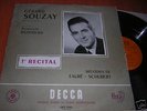 DECCA LXT/FAURE .SCHUBERT /singer  SOUZAY piano BONNEAU
