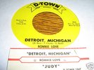 Ronnie Love NORTHERN SOUL 45 Detroit Michigan / Judy