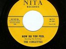 CORLETTES - NITA 711 - MINT -  RARE GIRL GROUP LISTEN