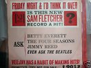 Friday Night & Id Think It Over promo copy Sam Fletcher