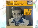 BILLY FURY  MAYBE TOMORROW  EP DECCA DFE 6597 