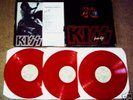 KISS FACE LIFT 3 LP BOX SET RED VINYL RARE BROADCAST 83