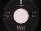 Beach Boys 45 rpm on X Label Surfin / Luau
