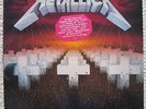 Metallica Master Of Puppets White Label Promo w Sticker