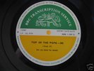 BBC TRANSCRIPTION DISC: 