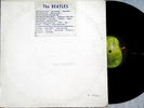 THE BEATLES White Album LP Apple Rare Factory Sticker