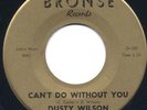 Very Rare R&B / Soul 45- Dusty Wilson- Can't Do Without