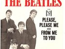 Rare 1964 BEATLES Please Please Me  VJ  picture sleeve