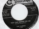 Doo Wop 45-The Sabres-Bullseye-You Can Depend On Me  M-