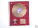 Deep Purple - Burn Gold Disc Awarded for £150,000 Sales