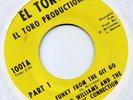 Funk Jazz 45 Herbie Williams on El Toro RARE LISTEN