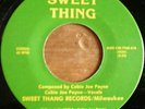 COBIE JOE PAYNE Sweet Thing funk 45 SWEET THANG hear
