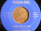 CARRIE CLEVELAND Make Love To Me soul 45 AUDIO ENT.
