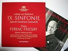 FRICSAY Beeth. Symph. No. 9 DGG RED STEREO 2 LPs TULIP