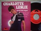 rare EP 45T  chanteuse  60   CHARLOTTE LESLIE   EXC